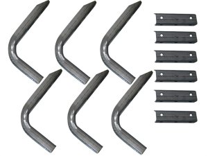 Jeep Commander Running Board Mounting Bracket Kit - LUND - EZ - Brite - `06-`10