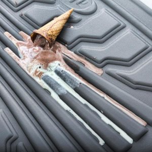 Jeep Wrangler Unlimited Floor Mat - Rear - LUND - Catch-It Vinyl - Black - `07-`14