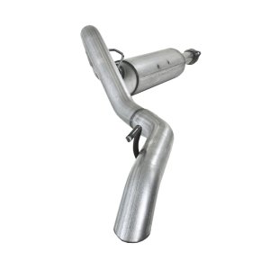 Jeep Wrangler Unlimited Performance Exhaust - Single Rear Exit - MBRP - Cat Back T409 Stainless Steel - `04-`06