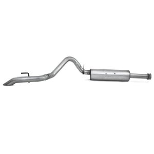 Jeep Wrangler Unlimited Performance Exhaust - Single Rear Exit - MBRP - Armor Lite Cat Back - `04-`06