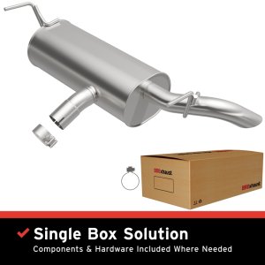 Jeep Cherokee Performance Exhaust - Rear - Magnaflow - Direct-Fit - `19-`22