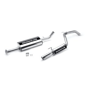 Jeep Commander Performance Exhaust - Rear - Magnaflow - Cat Back, Single Straight Passenger Side Rear Exit - Polished - `06-`10