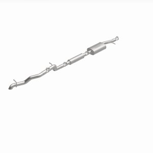 Jeep Wrangler JK Unlimited Performance Exhaust - Driver Side Rear Exit - Magnaflow - Overland Series Cat-Back - `12-`18