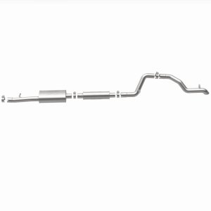 Jeep Wrangler JK Unlimited Performance Exhaust - Driver Side Rear Exit - Magnaflow - Overland Series Cat-Back - `12-`18