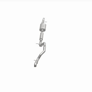 Jeep Wrangler JK Unlimited Performance Exhaust - Driver Side Rear Exit - Magnaflow - Overland Series Cat-Back - `12-`18