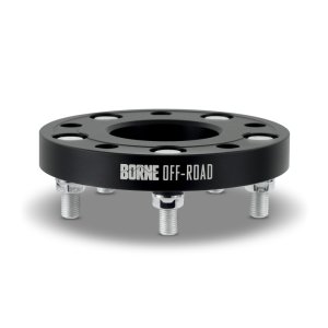 Jeep Wrangler JK Wheel Spacers - Mishimoto - 5x127, 71.6CB, 1/2-20 Thread - Black - `07-`18