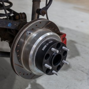 Jeep Wrangler JK Wheel Spacers - Mishimoto - Black - `07-`18
