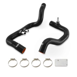 Jeep Gladiator JT Radiator Coolant Hose Kit - Mishimoto - Silicone - Black - `18-`27 Jeep Gladiator JT Radiator Coolant Hose Kit - Mishimoto - Silicone - Black - `18-`27
