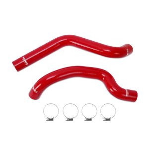 Jeep Wrangler Radiator Coolant Hose Kit - Mishimoto - Silicone Hose - Red - `07-`11
