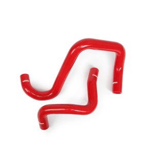 Jeep Wrangler Unlimited Silicone Radiator Hose Kit - Mishimoto - MMHOSE-WR6-12RD - Red - `12-`16