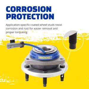 Jeep Wrangler Hub Assembly - Front - Moog - `07-`10