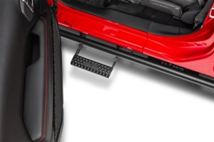 Jeep Gladiator JT Step Nerf Bar - N-Fab - RKR Step System - Full Length - Textured Black - `20-`24