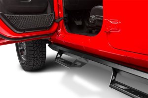 Jeep Wrangler Step Nerf Bar - Full Length - N-Fab - Predator Pro - Textured Black - 2019