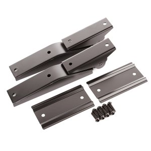 Jeep Wrangler Unlimited LJ Tailgate Hinge Set - Rear - OMIX - OE Style - Black - `04-`06