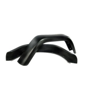 Jeep Wrangler Fender Flares - Rear Left - OMIX - 7-Inch - Black - `97-`06