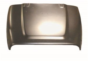 Jeep Wrangler TJ Hood - OMIX - Steel w/2 Windshield Washer Nozzle Holes - `98-`00