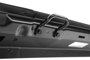 Jeep Wrangler JKU Windshield Frame - OMIX - Steel with Anti-Corrosion EDP-Coating - Black - `07-`18