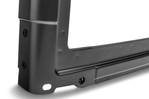 Jeep Wrangler JKU Windshield Frame - OMIX - Steel with Anti-Corrosion EDP-Coating - Black - `07-`18