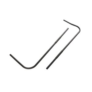 Jeep Wrangler Soft Top Hardware - OMIX - Door Bow Set Left & Right w/ Knuckles - `97-`02