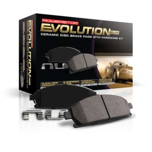 Jeep Commander Brake Pads - Rear - PowerStop - Z17 Evolution Ceramic - `06-`10
