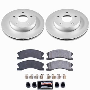 Jeep Grand Cherokee Brake Kit - Front - PowerStop - Z23 Coated - `99-`04