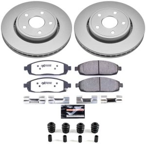Jeep Commander Brake Kit - Front - PowerStop - Z36 Coated Truck & Tow - `06-`10