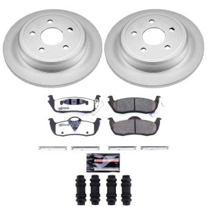 Jeep Commander Brake Kit - Rear - PowerStop - Z26 Coated - `06-`10