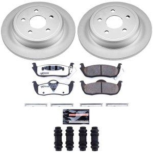 Jeep Commander Brake Kit - Rear - PowerStop - Z36 Coated Truck & Tow - `06-`10