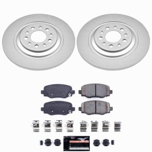 Jeep Cherokee Brake Kit - Rear - PowerStop - Z23 Coated - `14-`23