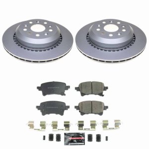 Jeep Gladiator Brake Kit - Rear - PowerStop - Z23 Coated - `20-`25