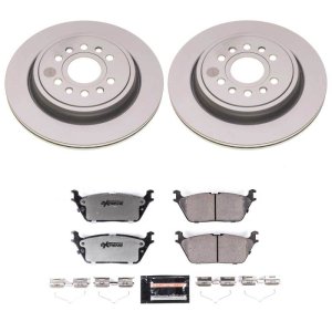 Jeep Grand Wagoneer Brake Kit - Rear - PowerStop - Z36 Coated Truck & Tow - `22-`25