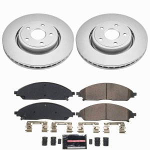 Jeep Grand Cherokee Brake Kit - Front - PowerStop - Z23 Coated - `22-`24