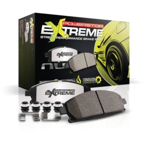 Jeep Caliber Brake Pads - Front - PowerStop - Z26 Extreme Street with Hardware - `07-`12
