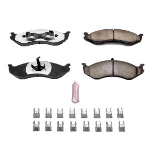 Jeep Cherokee Brake Pads - Front - PowerStop - Z36 Truck & Tow - `90-`01