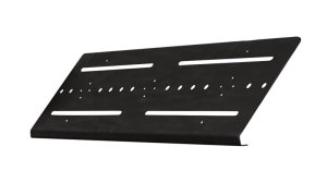Jeep Gladiator Venture TEC Mounting Plate - Putco - Full Length - Black - `20-`26