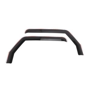 Jeep Wrangler Window Visors - Front - Putco - Element - Tinted - `18-`26