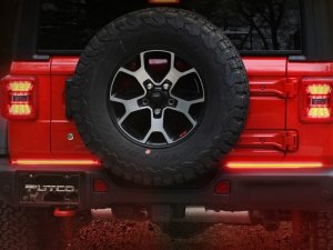 Jeep Wrangler JK LED Tailgate Light Bar - Putco - Blade LED - Red, White, Amber - `18-`27