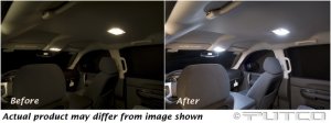 Jeep Wrangler Unlimited LED Dome Lights - Putco - Premium - Ultra-White - `11-`18