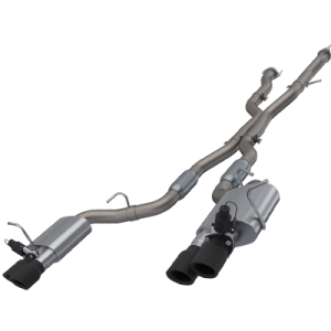 Jeep Grand Cherokee Trackhawk Performance Exhaust - QTP - Screamer Cat Back - Black - `18-`22