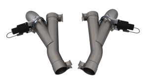 Jeep Grand Cherokee SRT Trackhawk Performance Exhaust - QTP - Aggressor Cutout Pipes - `12-`22