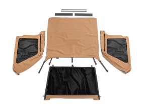 Jeep Wrangler Frameless Soft Top - Rampage - All Inclusive Frameless All Season Dual Top System - Spice - `97-`06 Jeep Wrangler Frameless Soft Top - Rampage - All Inclusive Frameless All Season Dual Top System - Spice - `97-`06