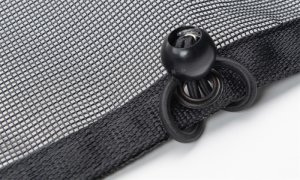 Jeep Wrangler Mesh Shade Top - Rampage - Combo Brief/Topper - Black - `97-`06