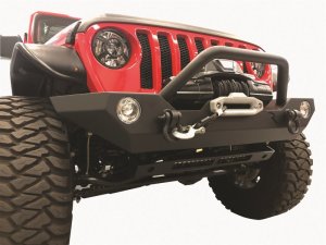 Jeep Wrangler Bumper - Front - Rampage - Rock Rage - Black - `07-`22