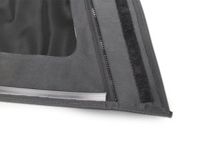 Jeep Wrangler JK Unlimited Soft Top - Rampage - OEM Replacement - Black Diamond - `07-`09