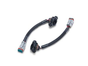 Jeep Wrangler Fog Lights - Raxiom - H16 to Deutsch Wire Harness Adapter Set - `10-`18
