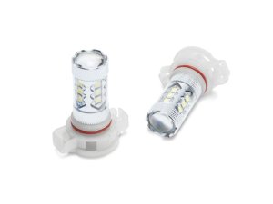 Jeep Wrangler JL LED Fog Light Bulbs - Raxiom - Axial Series Stage 2 - `18-`26