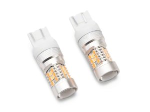 Jeep Wrangler JL Turn Signal Light Bulbs - Front - Raxiom - Axial Series - Dual Color - `18-`26
