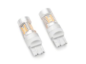 Jeep Wrangler JL Turn Signal Light Bulbs - Front - Raxiom - Axial Series - Dual Color - `18-`26