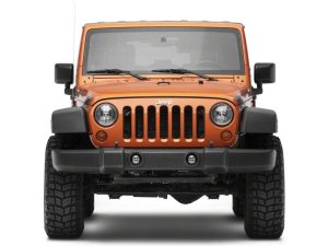 Jeep Wrangler Fog Lights - Raxiom - Tri-Bar LED - Amber - `07-`23