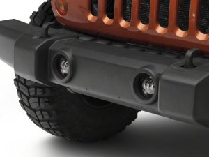 Jeep Wrangler Fog Lights - Raxiom - Tri-Bar LED - Amber - `07-`23